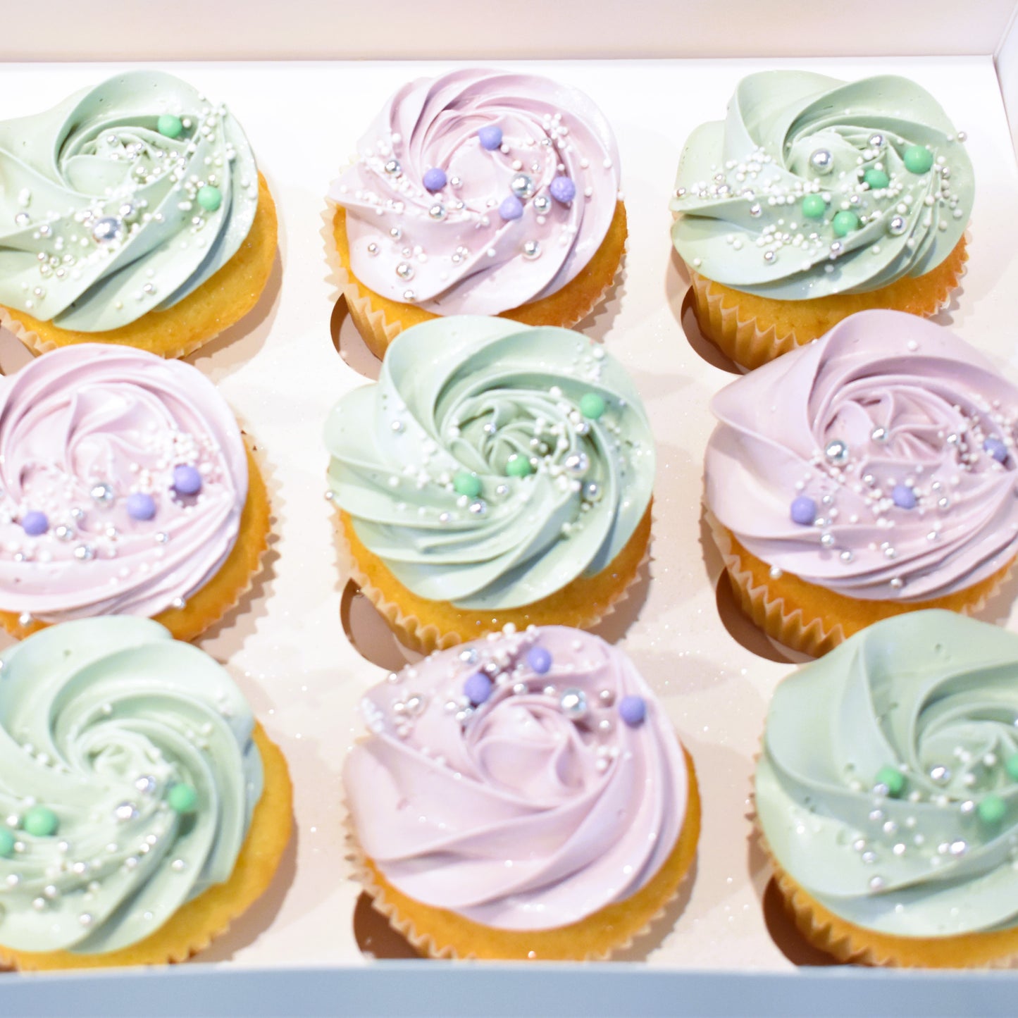 Rose Buttercream Swirls