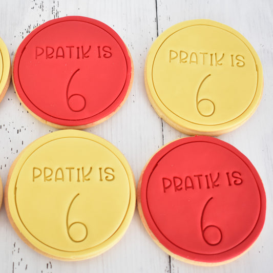 Name and Age Cookies