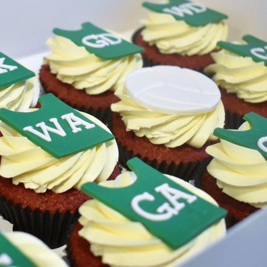Netball Cupcakes