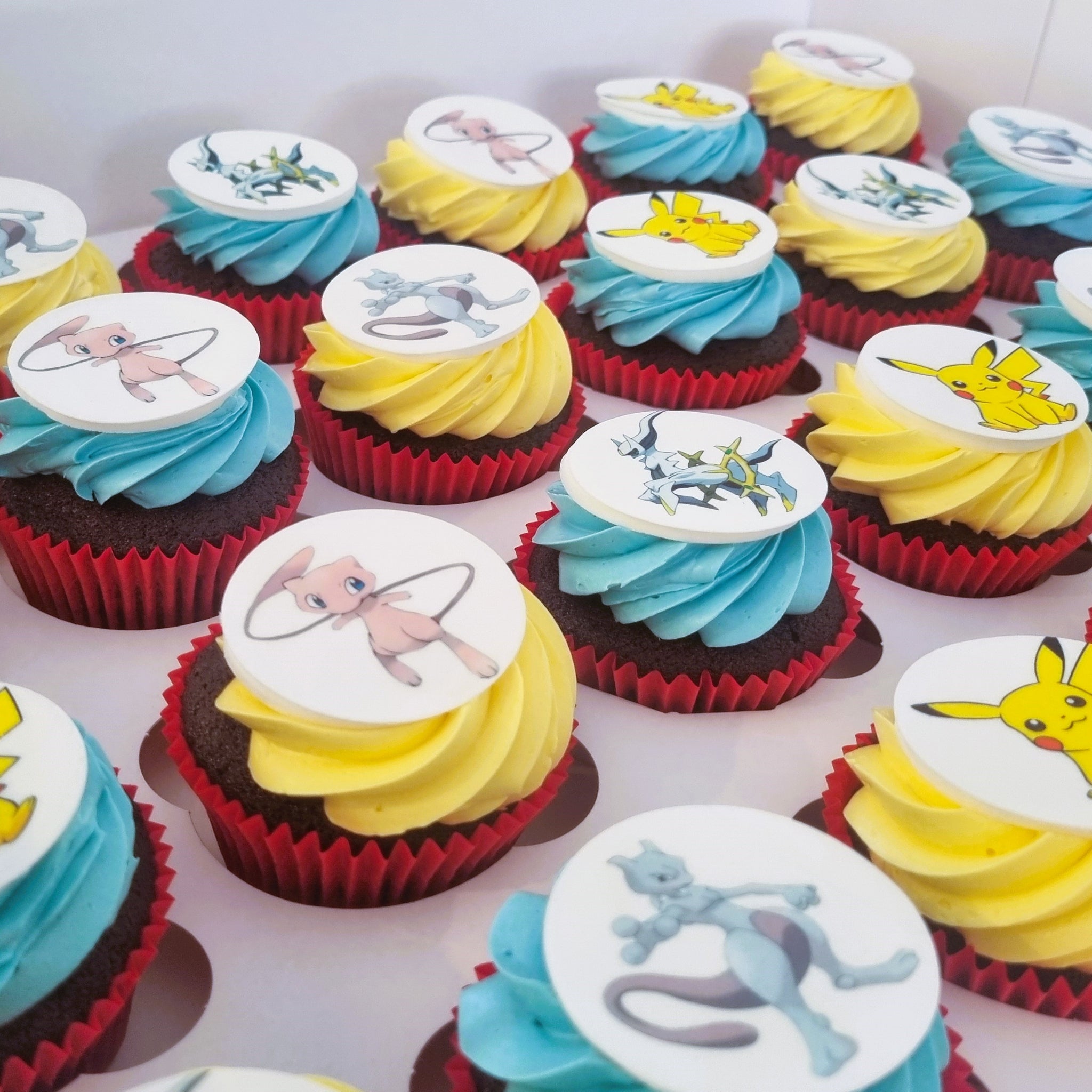 Edible Image Cupcakes - Upload Your Own Image