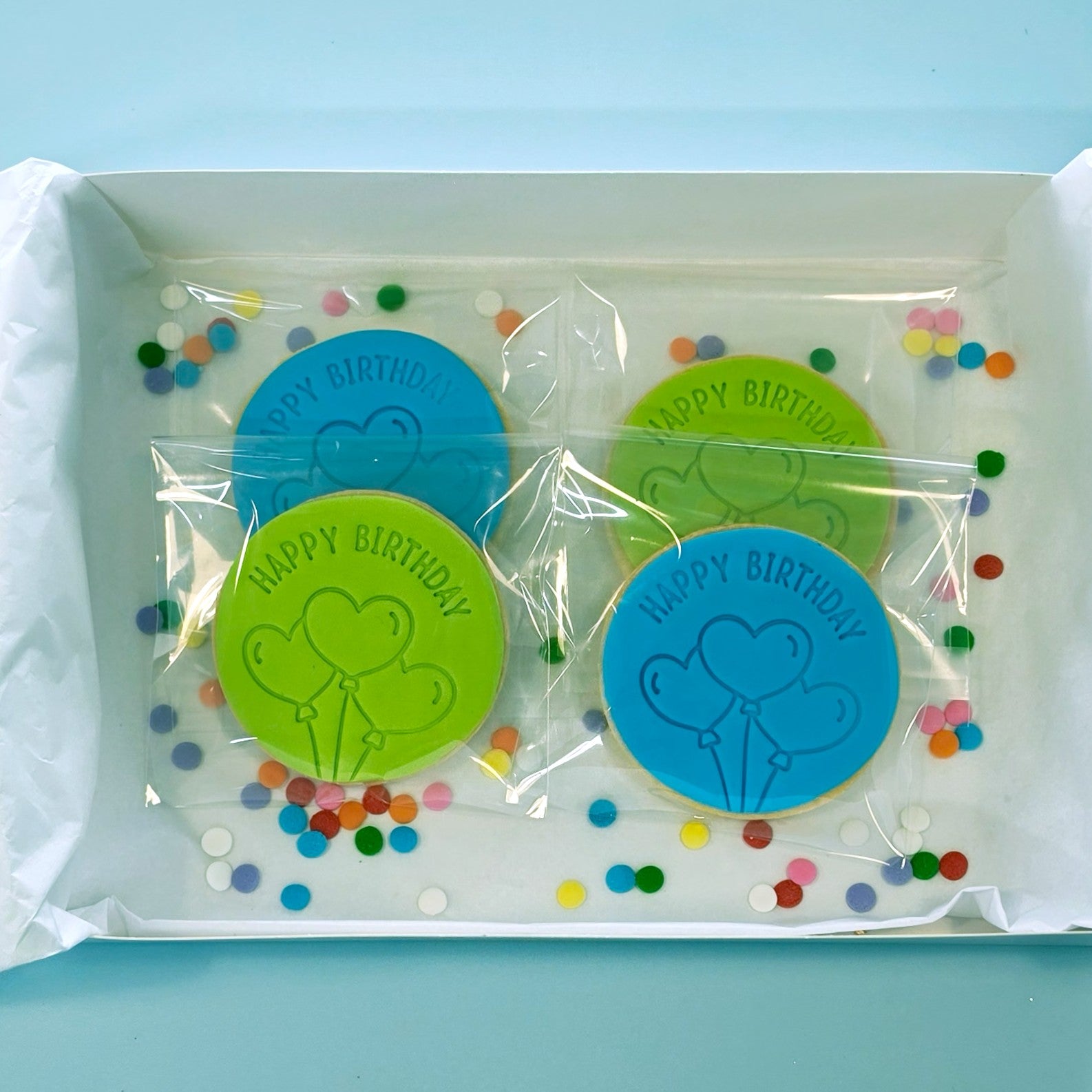 Birthday Balloon Cookies
