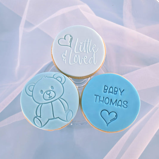 Baby or First Birthday Cookie Packs