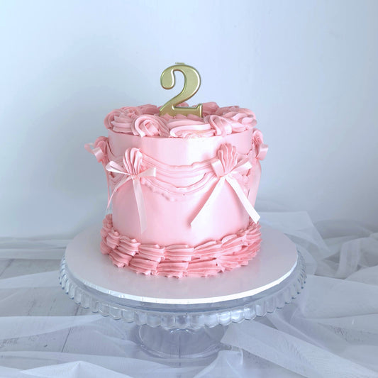 Pretty Buttercream Cake