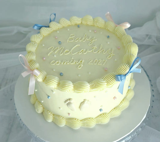 Baby Shower/Gender Reveal Cake