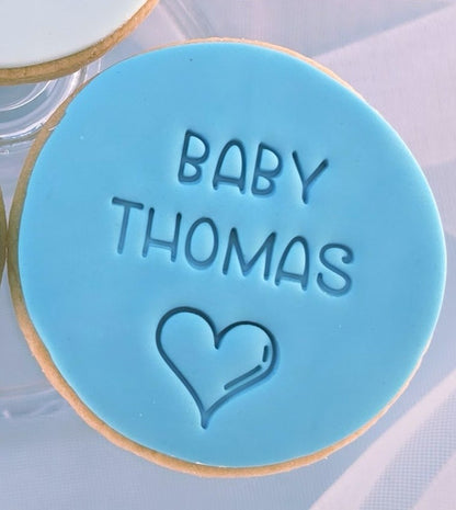 Baby Name Cookies