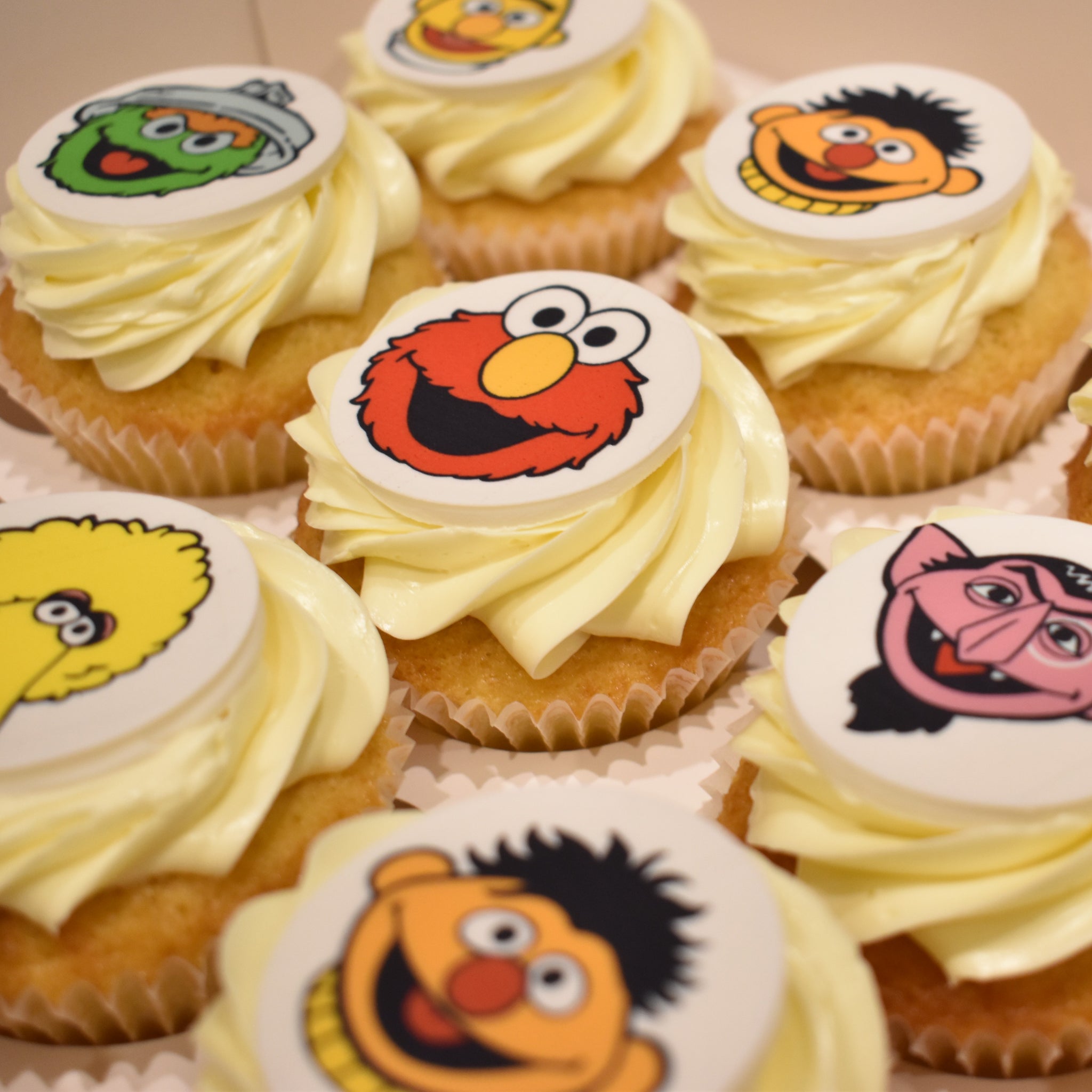 Edible Image Cupcakes - Upload Your Own Image