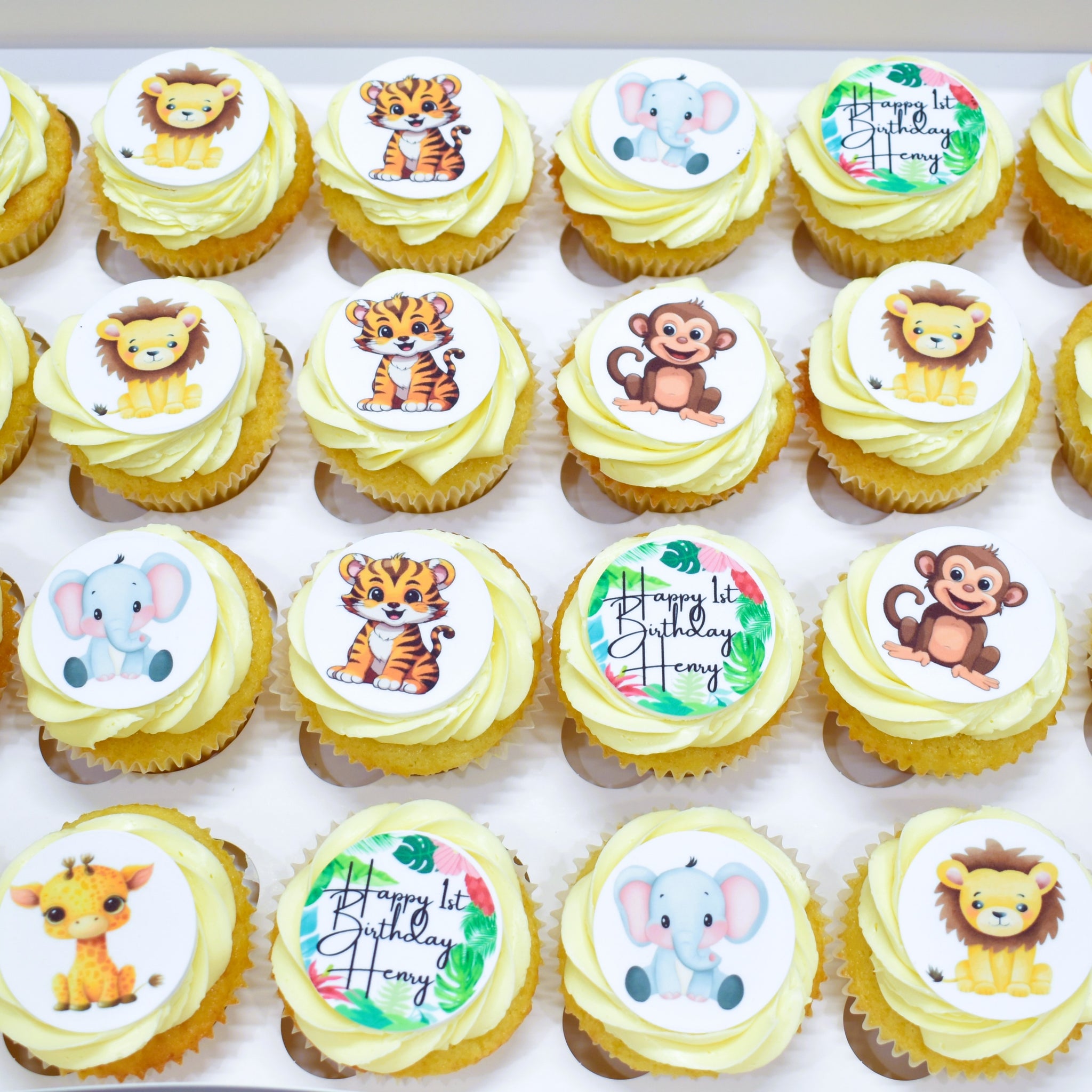 Edible Image Cupcakes - Upload Your Own Image