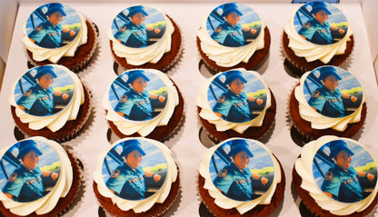 Edible Image Cupcakes - Upload Your Own Image