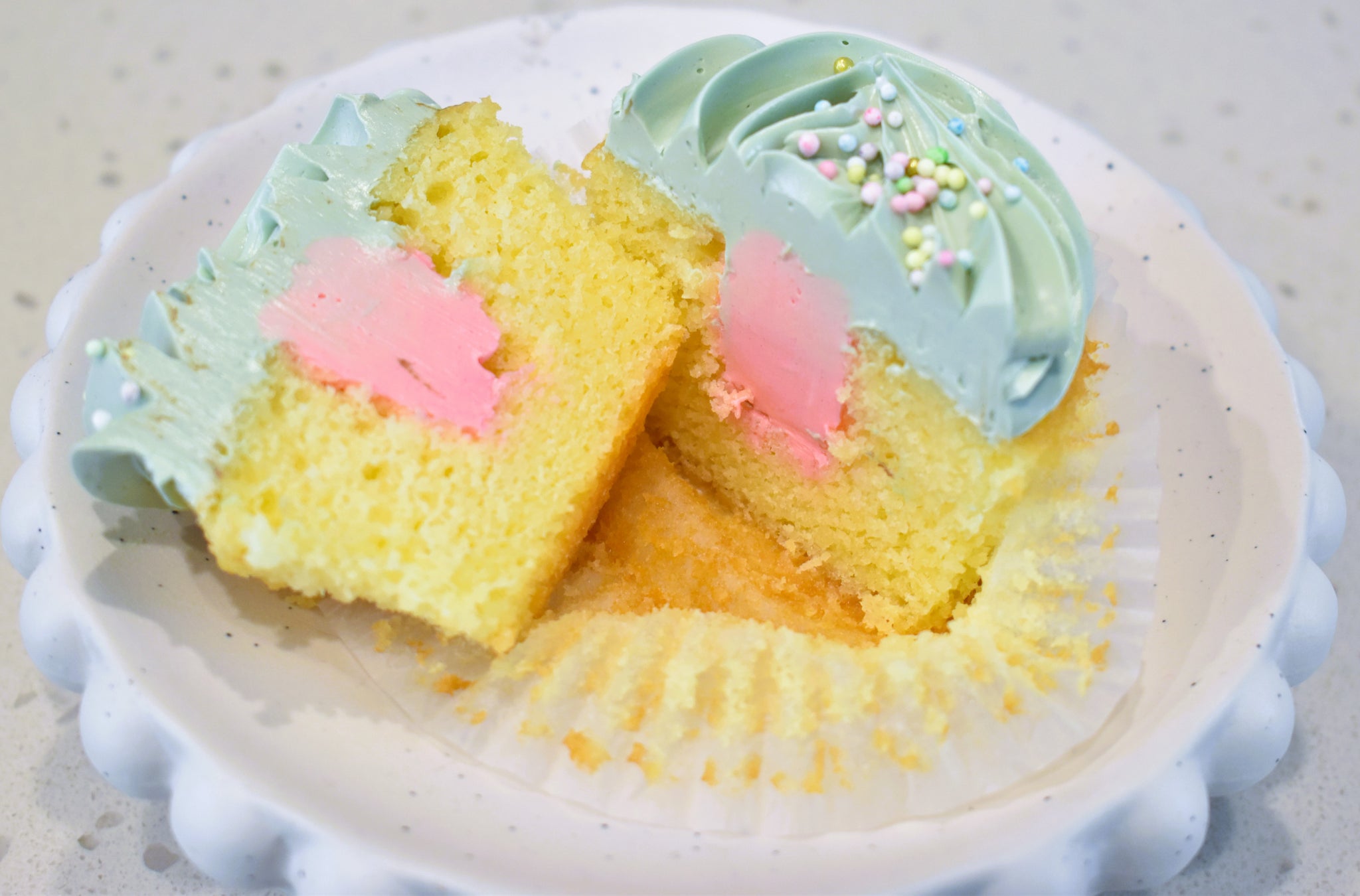 Gender Reveal Cupcakes
