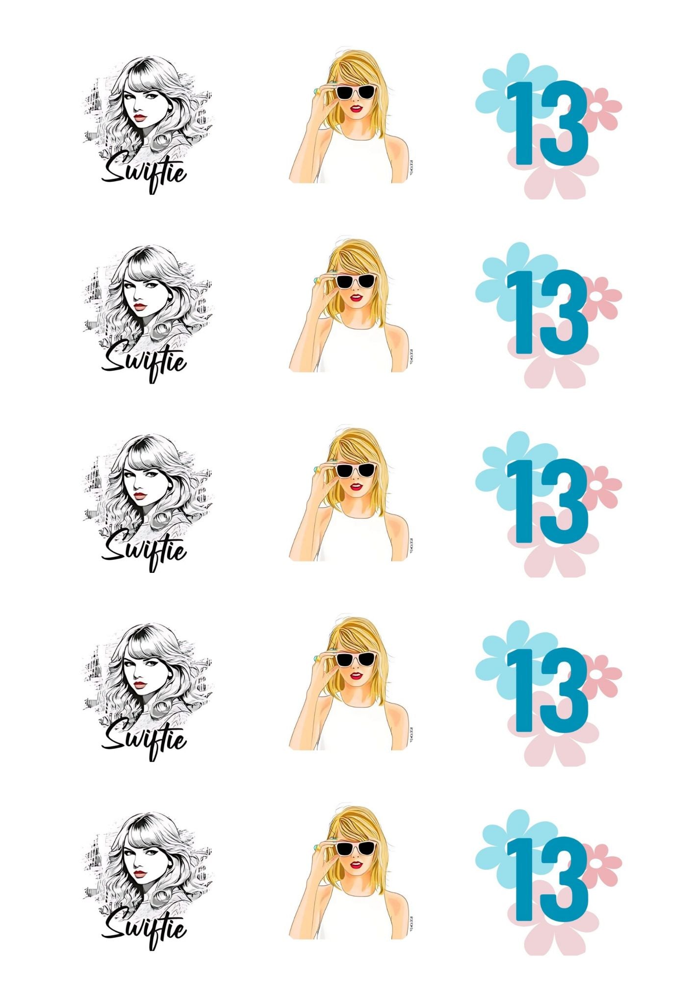 Taylor Swift Cupcakes