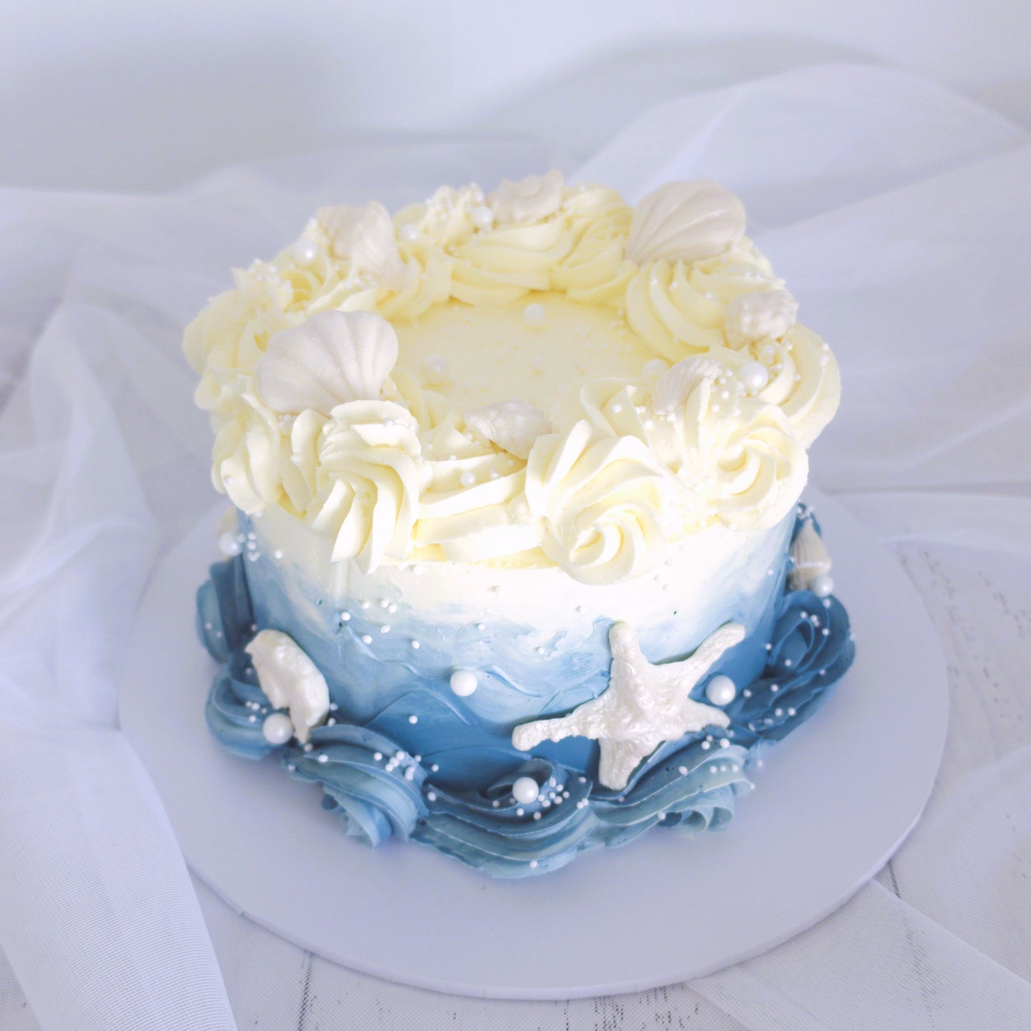 Vintage Ocean Cake