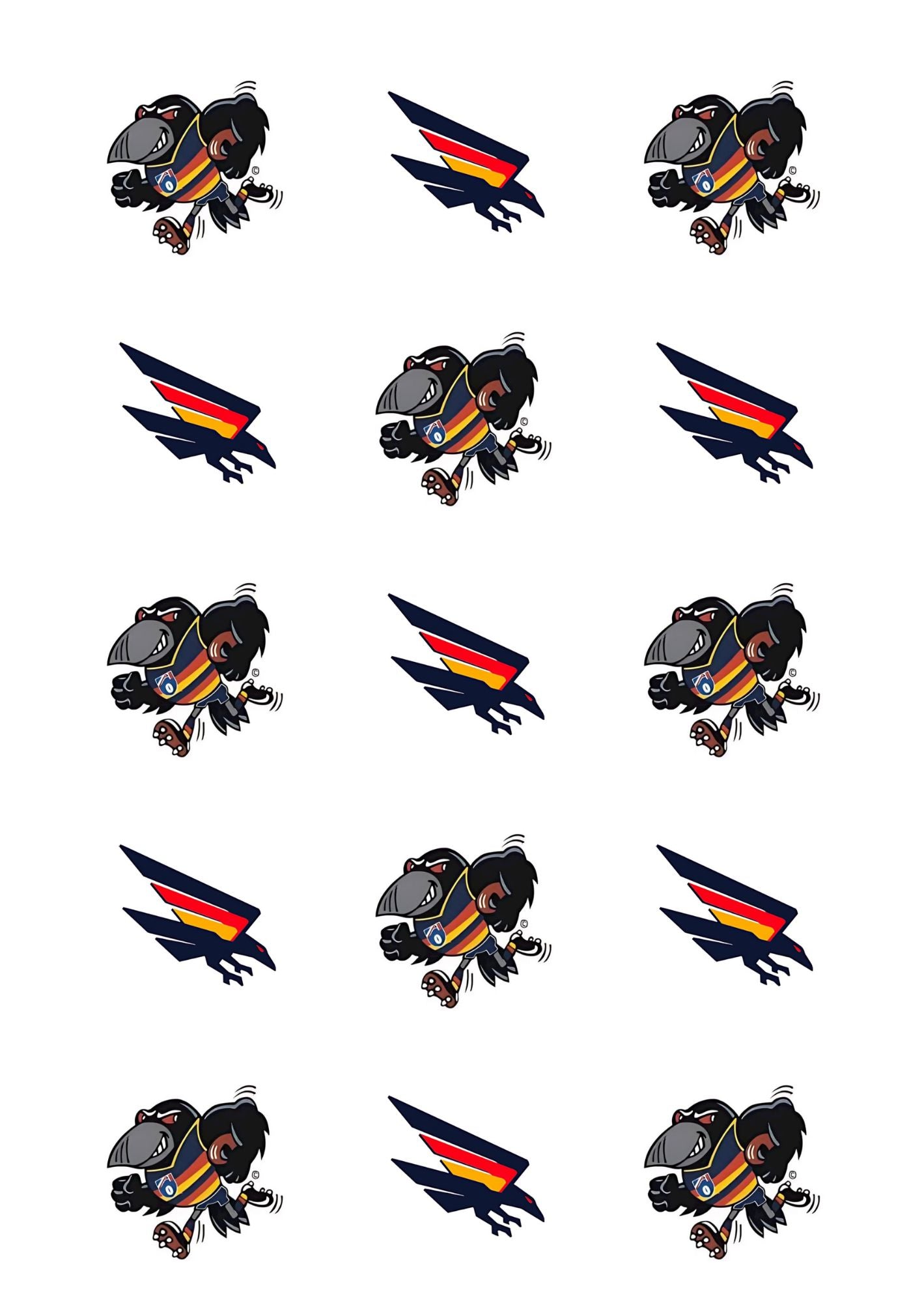 Adelaide Crows Cupcakes