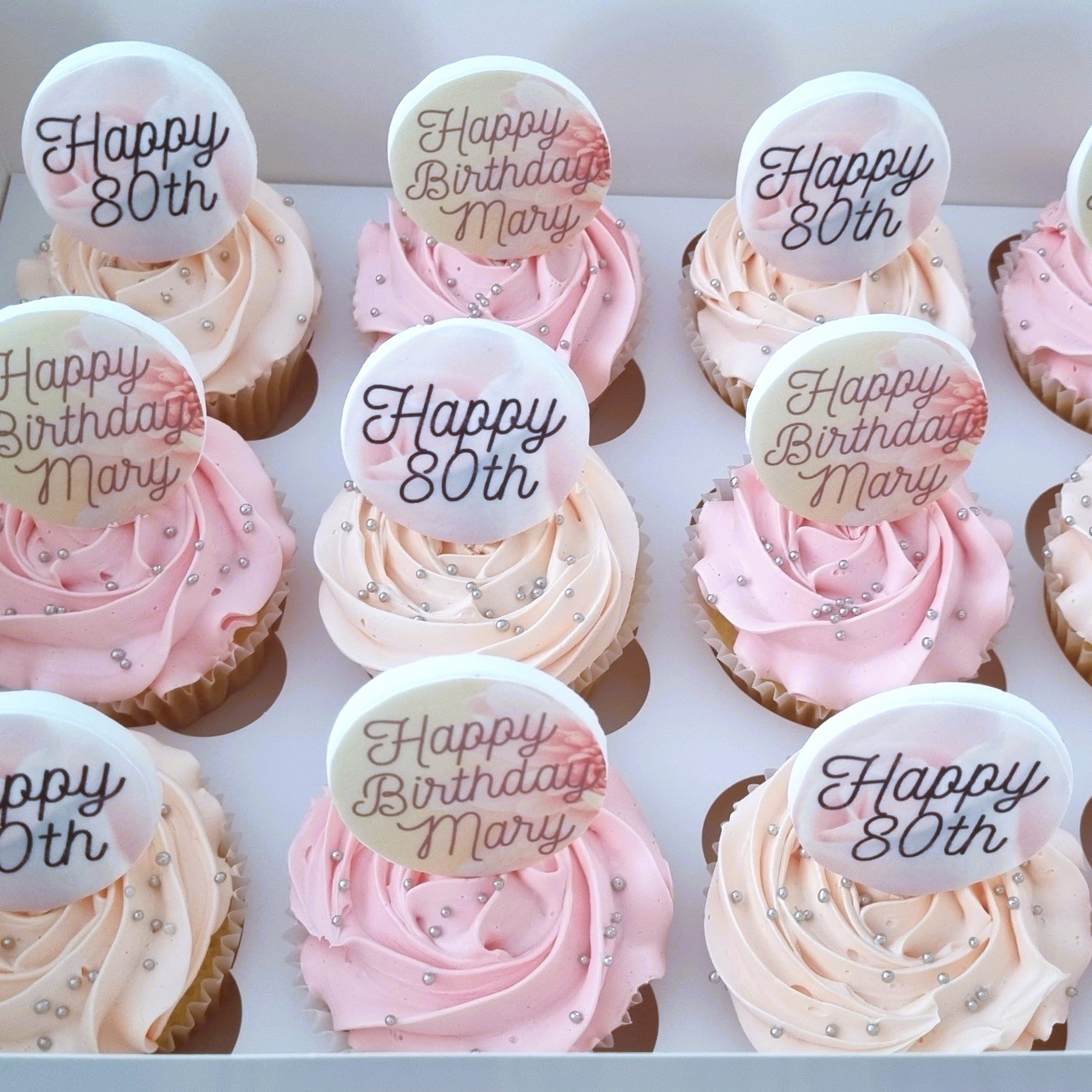Edible Image Cupcakes