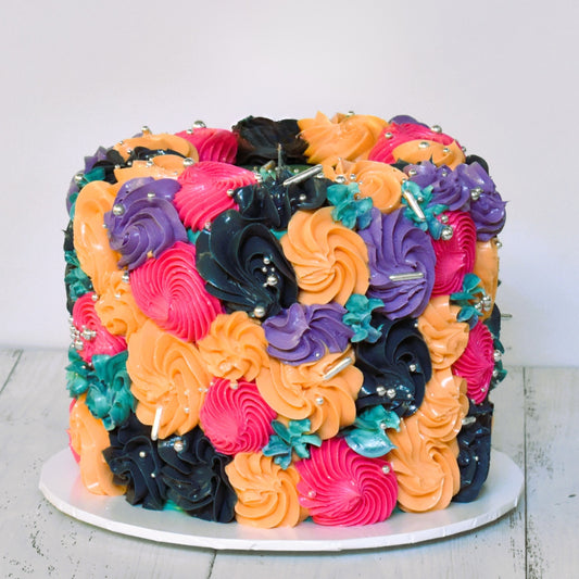 Multicoloured Celebration Cake