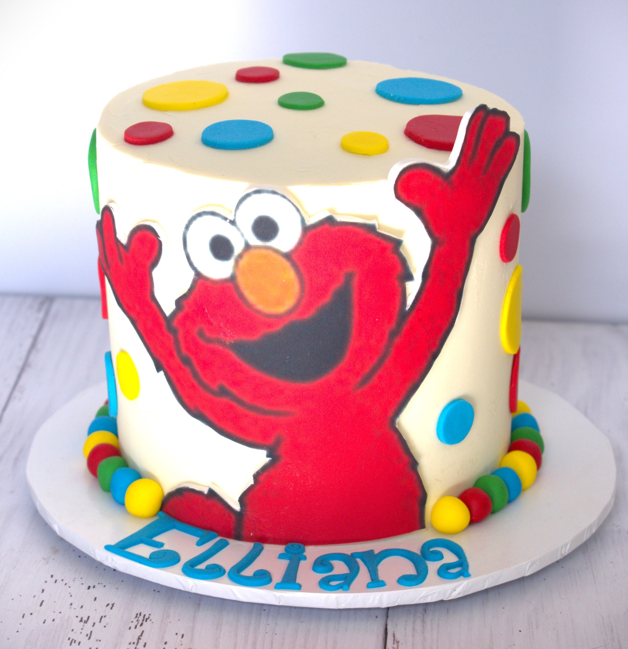 Elmo Cake