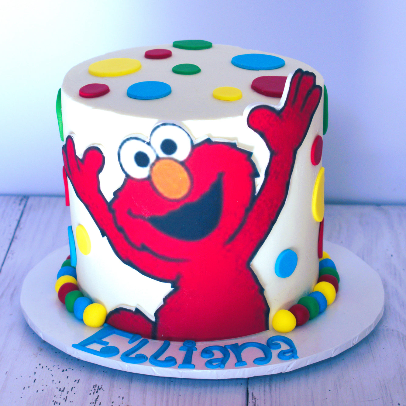 Elmo Cake
