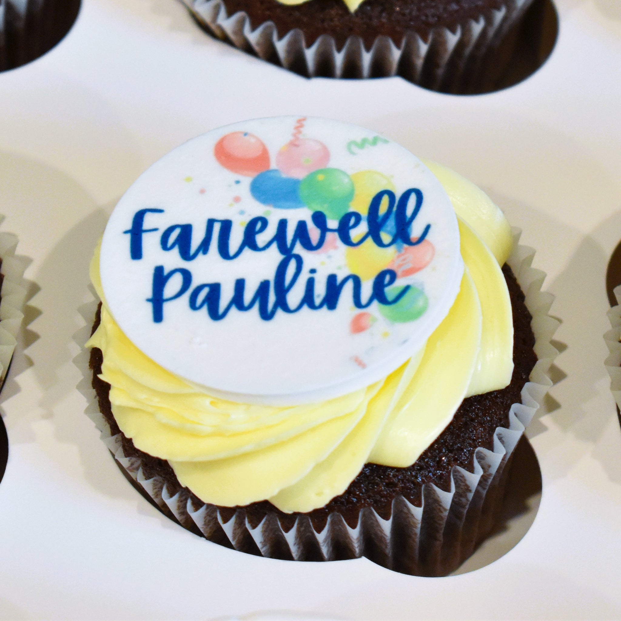 Edible Image Cupcakes - Upload Your Own Image