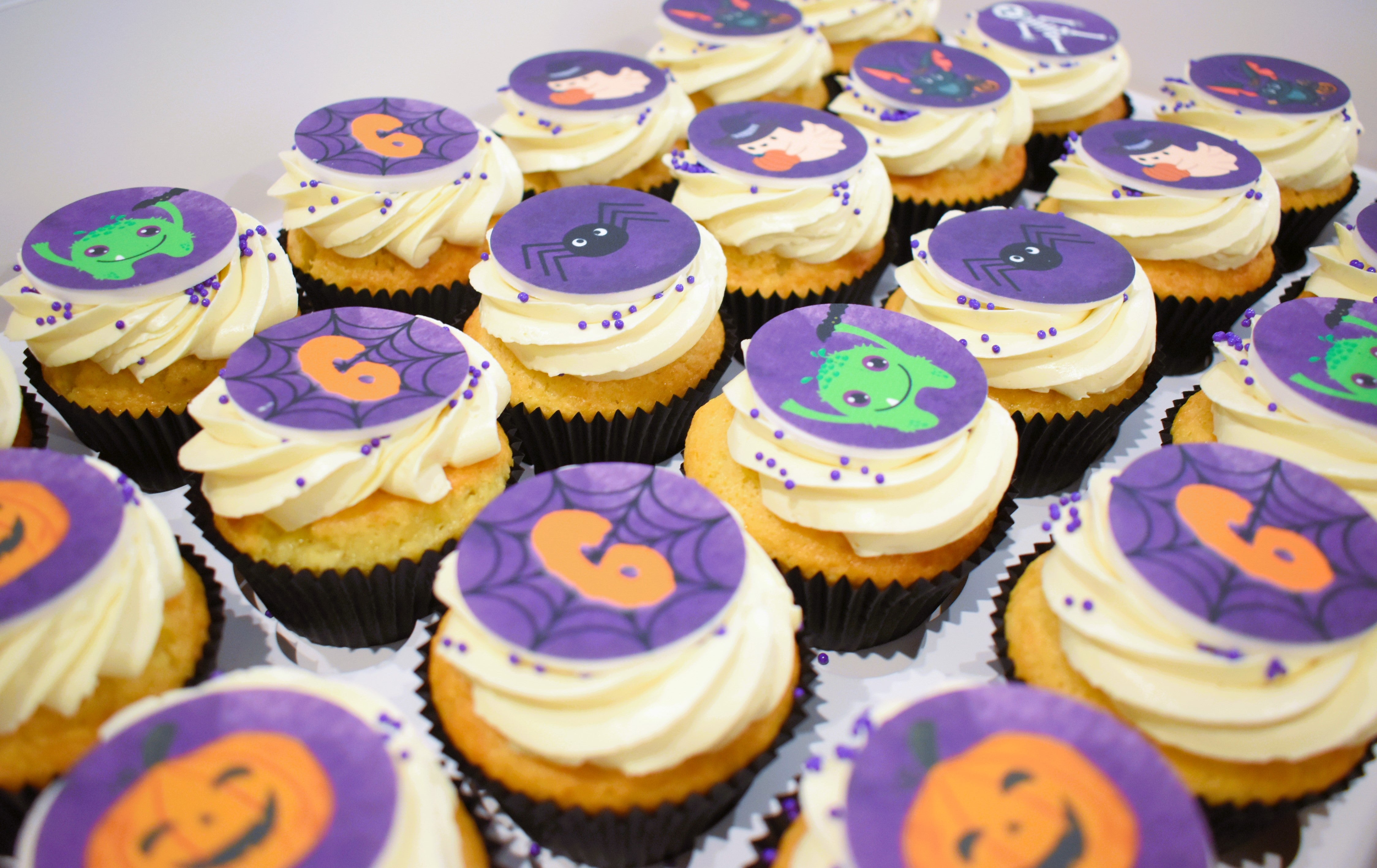 Personalised Edible Image Cupcakes