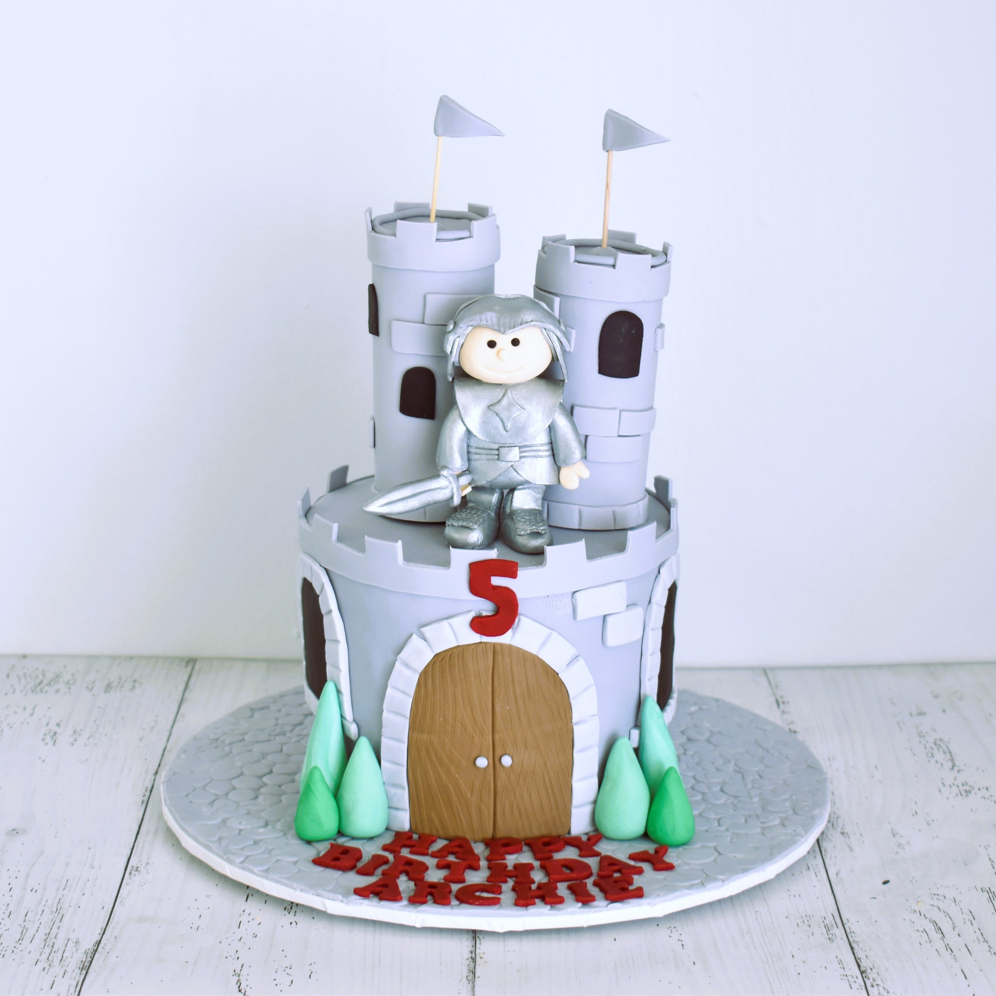 Castle Knight Cake