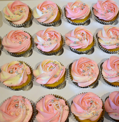 Rose Buttercream Swirls
