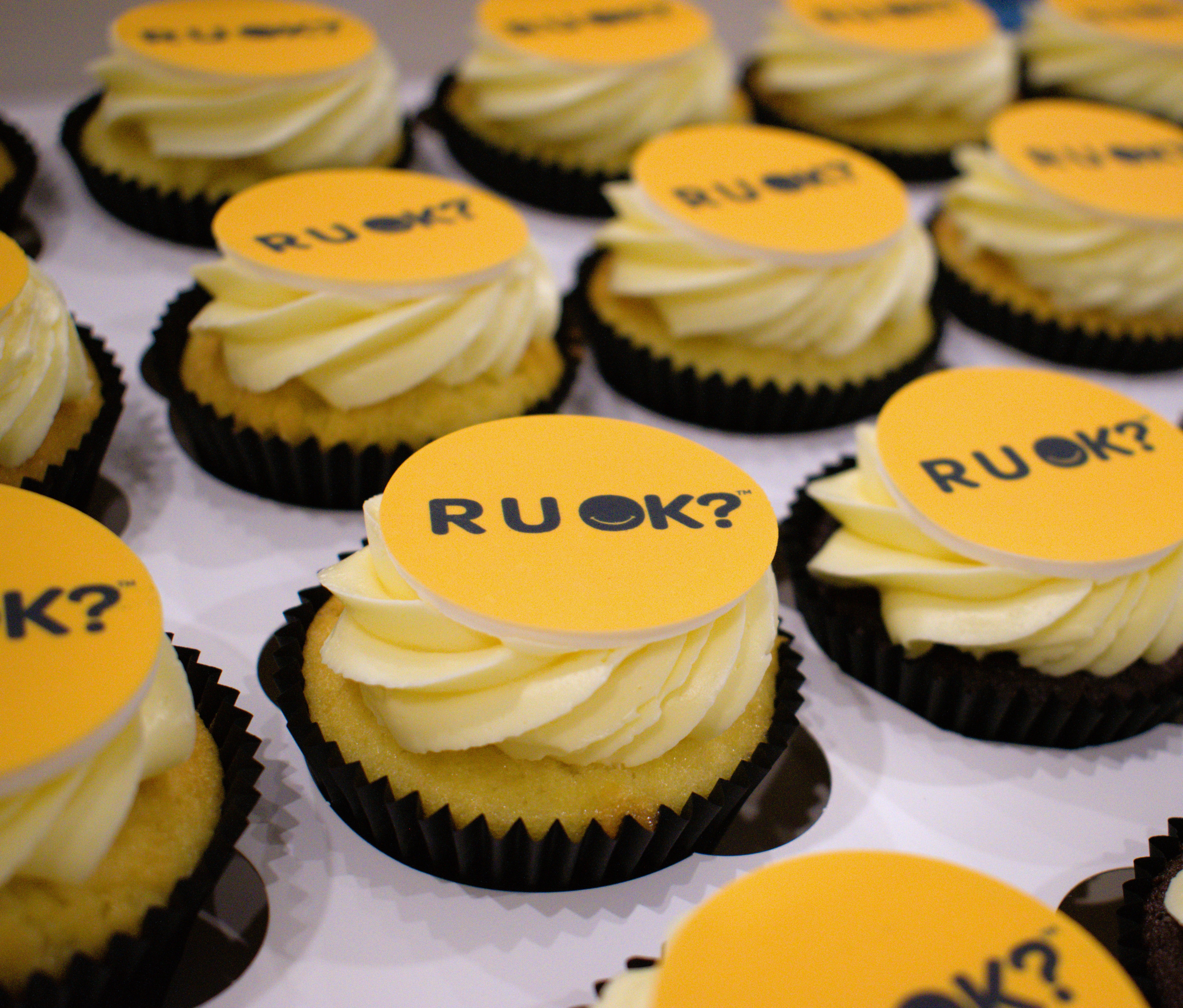 Corporate Logo Cupcakes