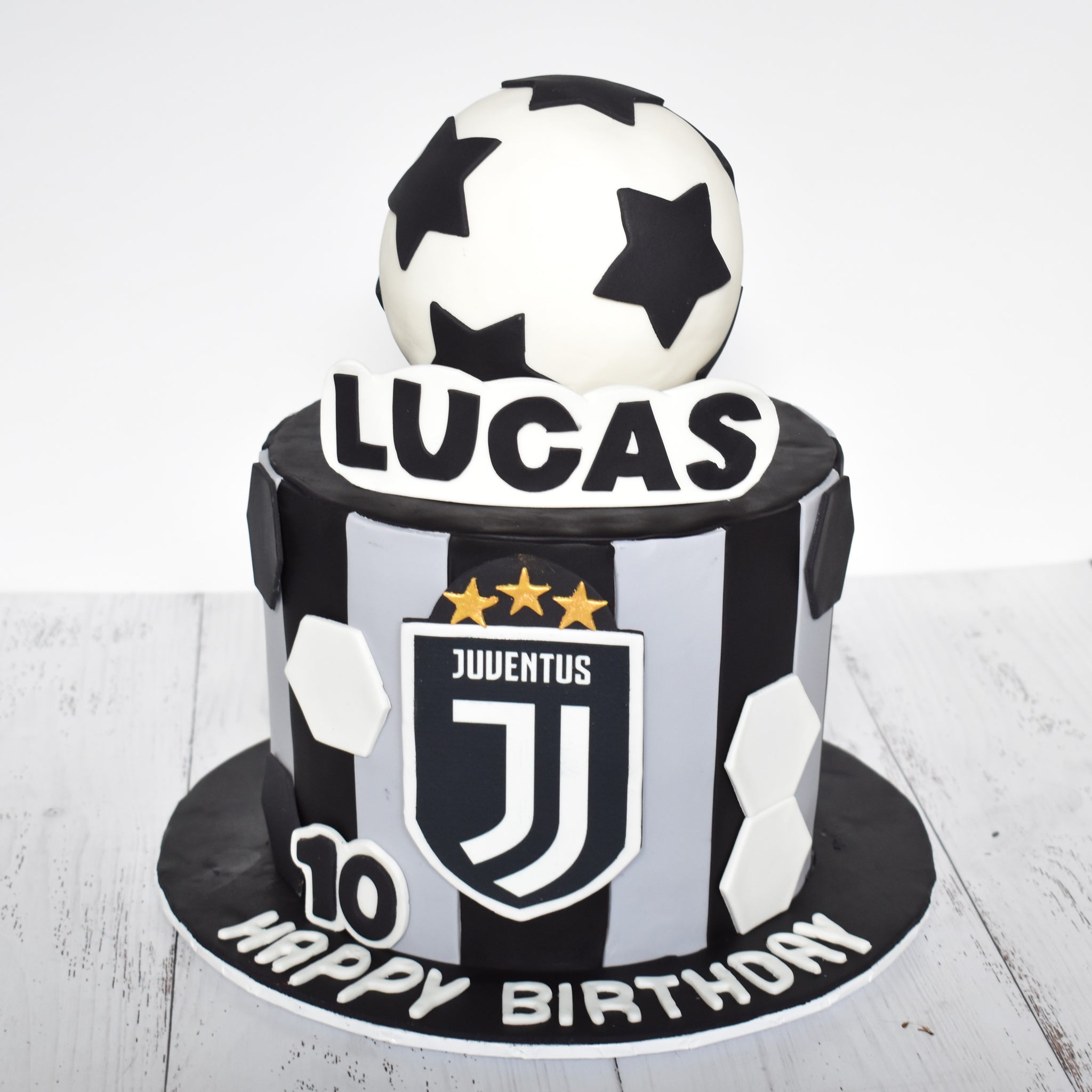 Juventus Soccer Cake