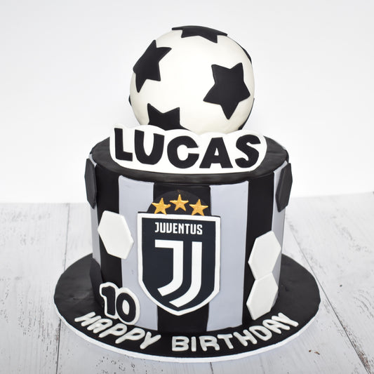 Juventus Soccer Cake